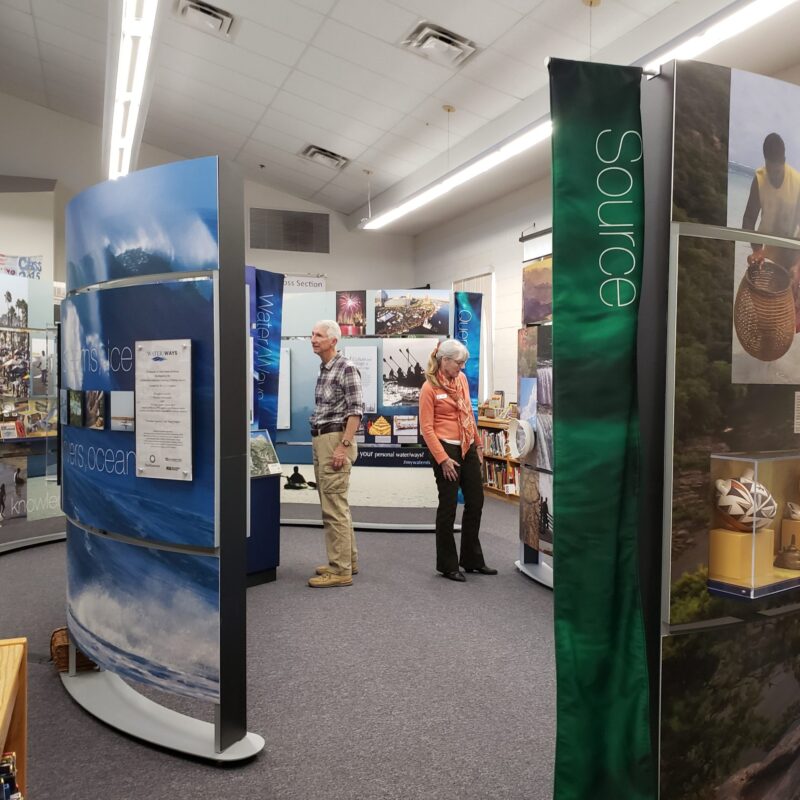 Water/Ways Exhibit in Black Canyon City