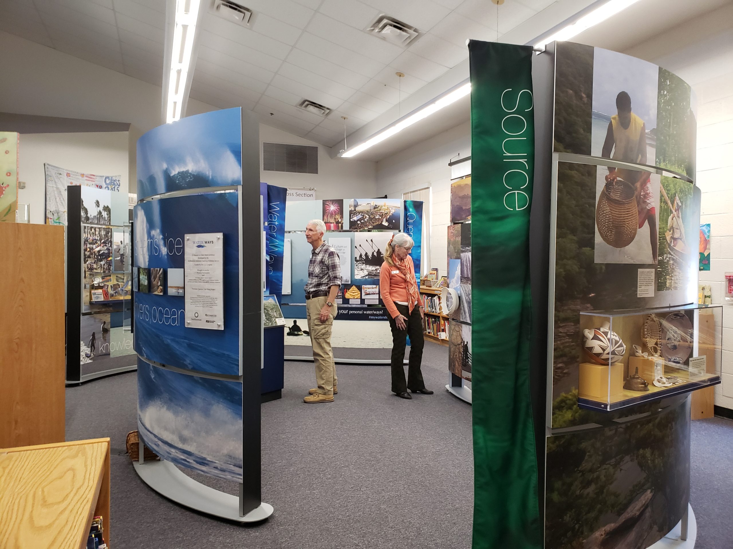 Water/Ways Exhibit in Black Canyon City
